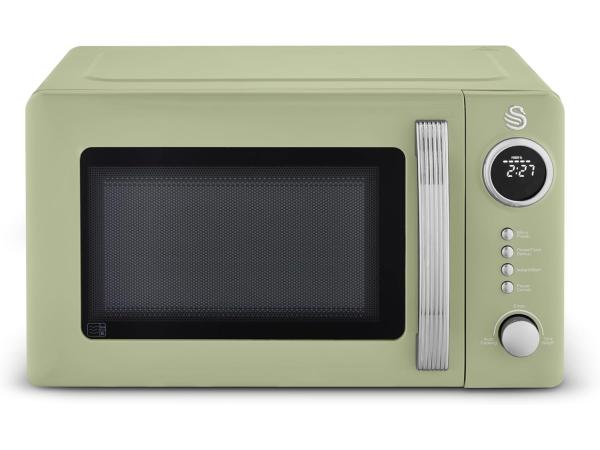 Swan Retro 20L digitale magnetron 800W (Engelse Stekker)