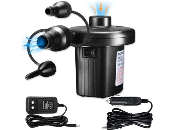 Elektrische pomp luchtbed stekker en autolader