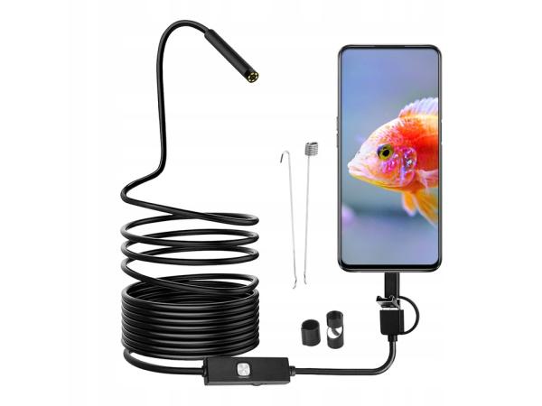 Endoscoop camera USB 5 meter waterdicht