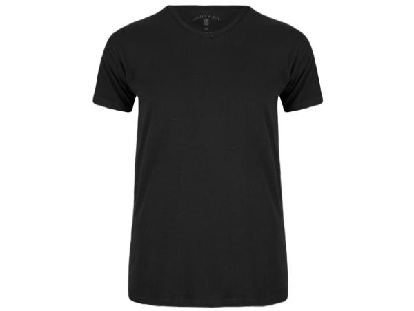 Presly &amp; Sun Jack Steve V-Neck Tee Zwart - XL