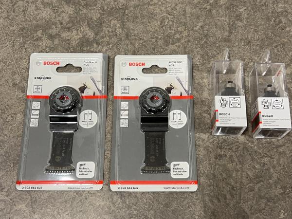 Bosch toebehoren set 4-delig