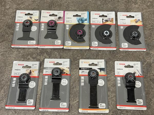 Bosch multitool zaagblad set 9-delig