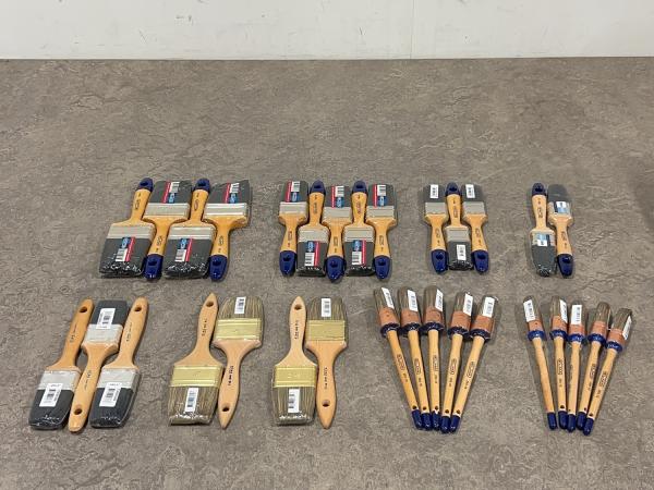 Partij schilderskwasten 31-delig