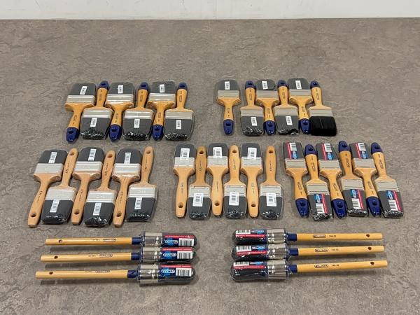 Schilderskwasten diverse set 36-delig