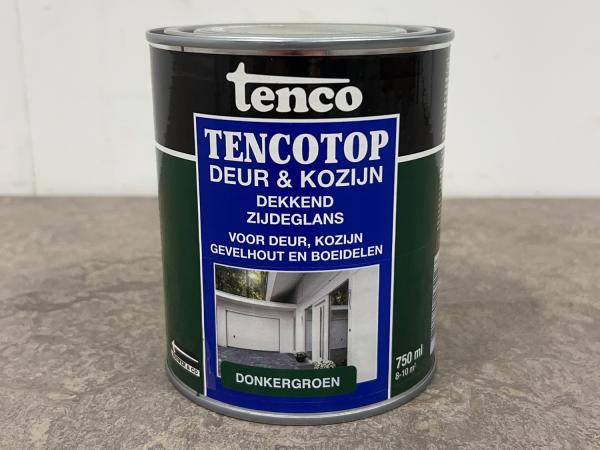 3x Tenco dekkend zijdeglans donkergroen 750ml