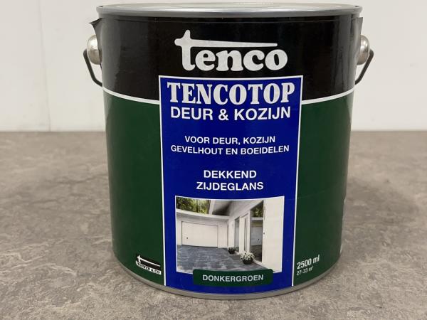 2x Tenco tencotop donkergroen 2500ml