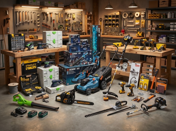 Verzendveiling | A-merk gereedschap, tuinmachines & hang- en sluitwerk