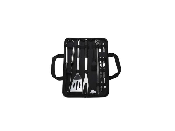 Barbecue gereedschap set - 16 delig