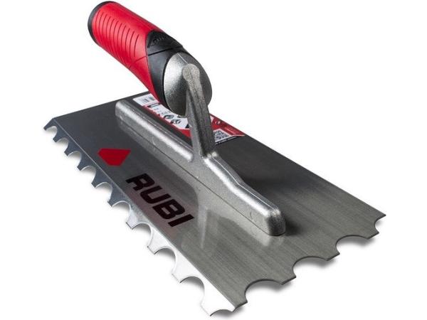 Rubi 45° Lijmspaan 12 mm + Ergonomisch Soft Grip • Slijtvast