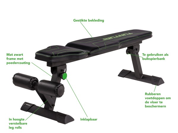 tunturi-flat-bench-fb80-fitness-hantelbank
