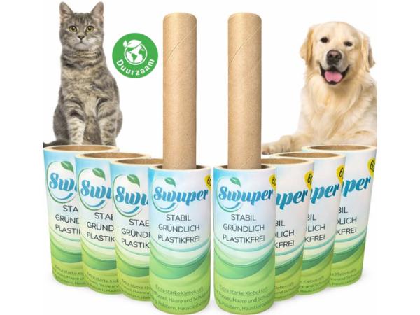 Swuper Kledingroller voor Huisdieren 480 Kleefvellen