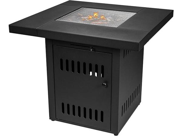 Ambiente vuurtafel Cube houtskool