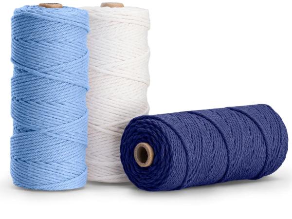 Navaris Macramégaren 3-delige set