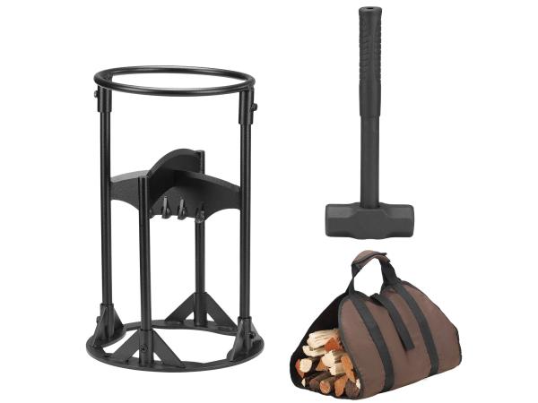 Splijtboor voor aanmaakhout - houtkloofmachine