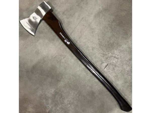 BLACK EDITION - Kloofbijl - 80cm - Kop 1.6kg - Notenhout