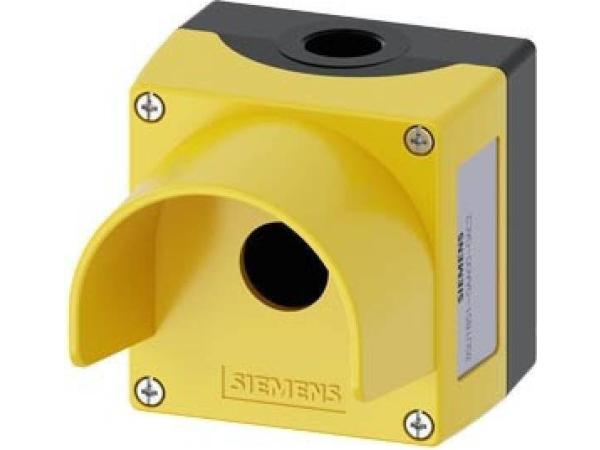 Siemens Gele Metalen Drukknopbehuizing 22mm