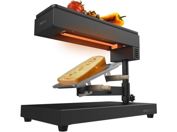 Cecotec Raclette Cheese&Grill 6000 - grillfunctie - 600W