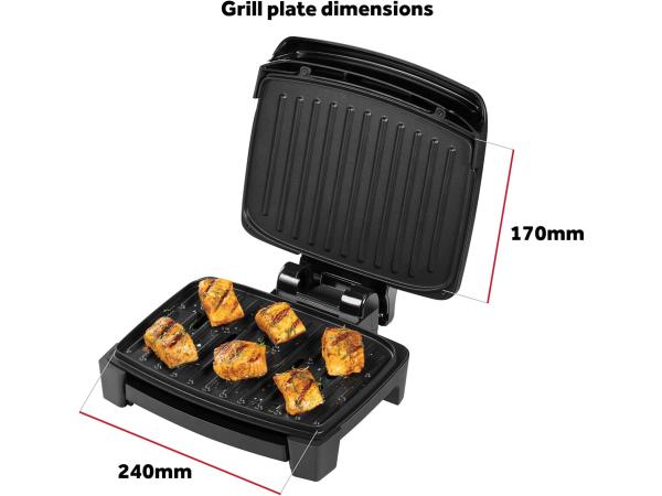 George Foreman Kleine elektrische grill  (Engelse stekker)