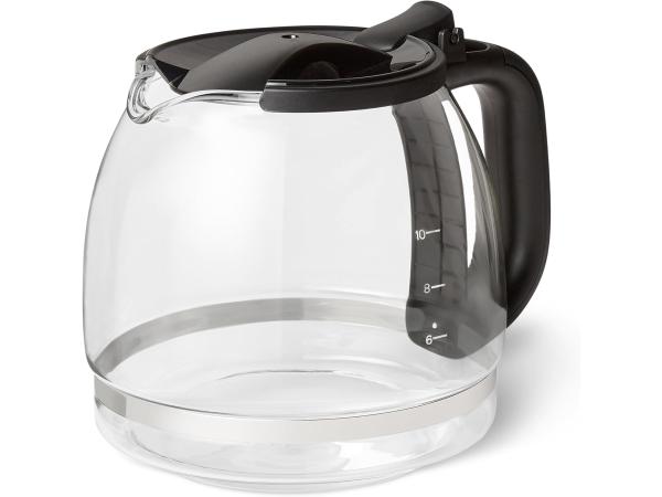 glazen kan met deksel voor koffiemachine 1.25L