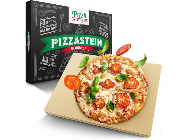 Pizza Divertimento pizzasteen voor oven en gasgrill