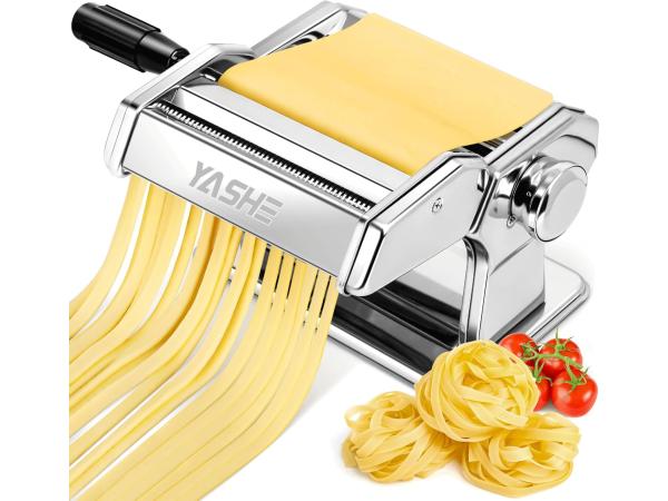 YASHE Manual pasta machine - 7 adjustable thickness settings