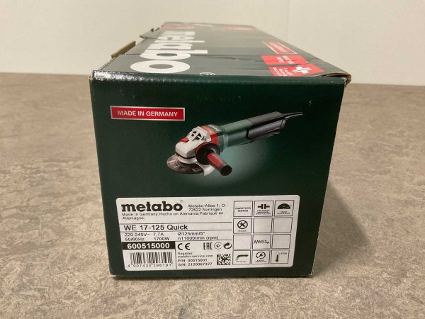 metabo-haakse-slijper-we-17-125-quick