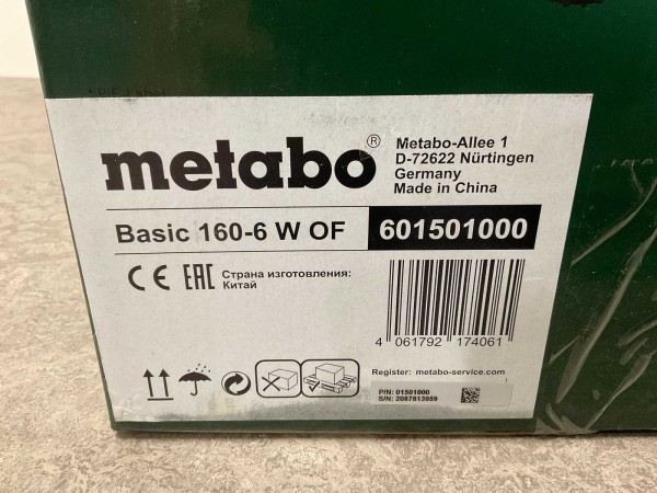 metabo-compressor-160-6-w-of