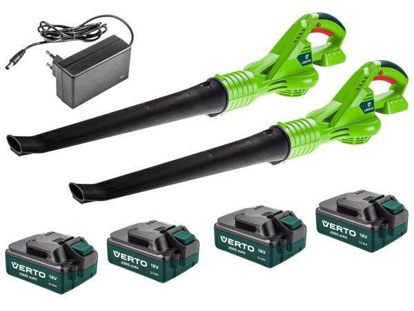 Verto 52G506-0 Accu-bladblazer set 7-delig