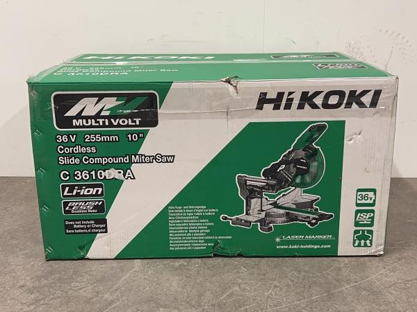 Hikoki accu afkortzaag body ø255mm C3610DRAW4Z