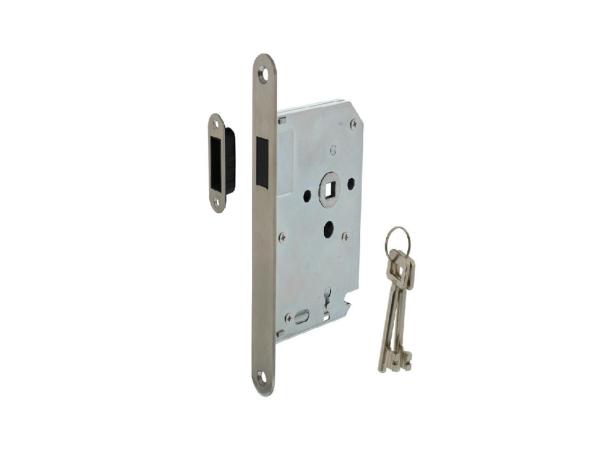 10x Intersteel klavierslot met sluitplaat 55mm