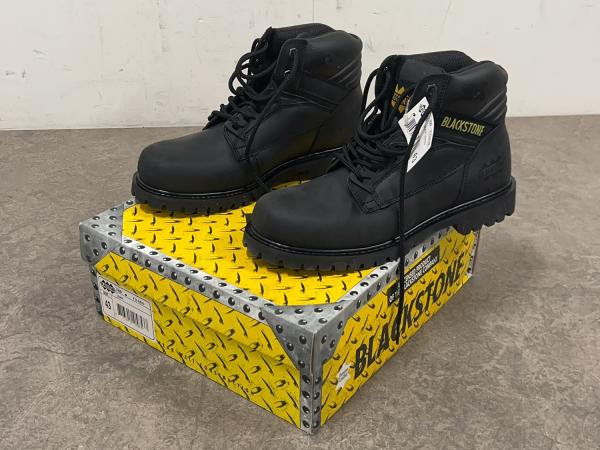 Blackstone work shoe size 43 black