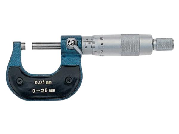 2x Time Technology externe micrometer 0-25mm