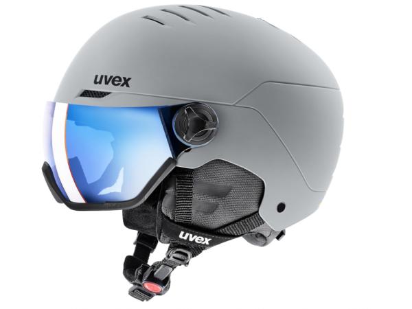 uvex wanted ski/snowboard helmet with visor size 54-58 cm