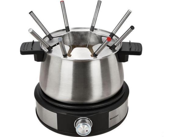 SIlvercrest Elektrische Fondue 3L Kaas / Chocolade Fondue 