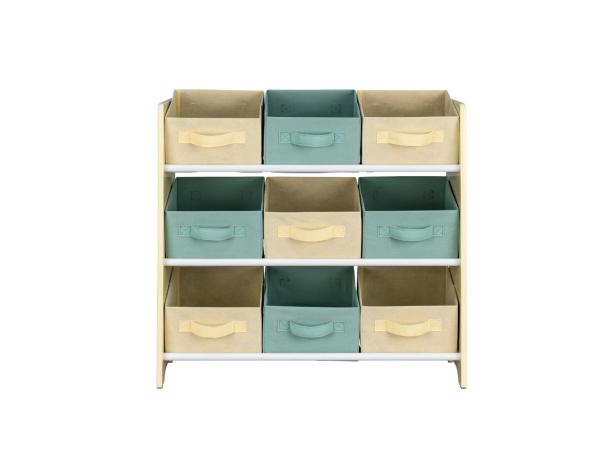 Home Opbergrek voor Kinderen, Geel-Groen 65x62x30cm