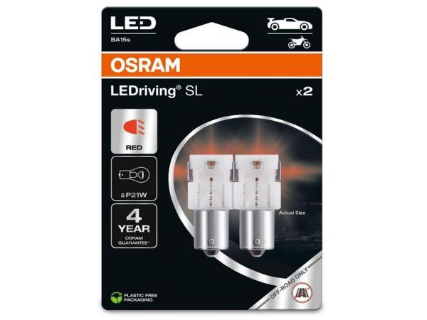 OSRAM LEDriving SL, P21W, Red