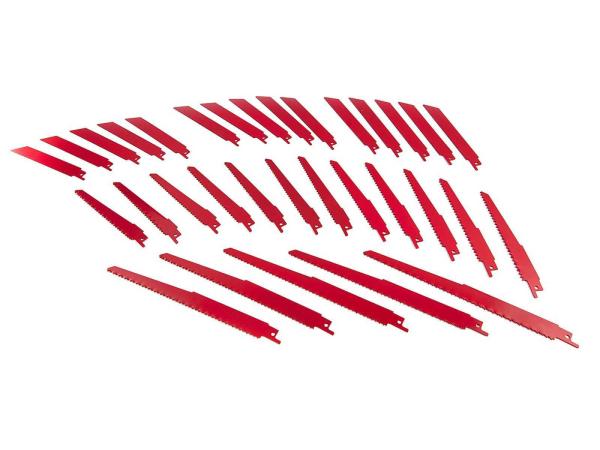 3x HBM 32-delige set reciprozaagbladen