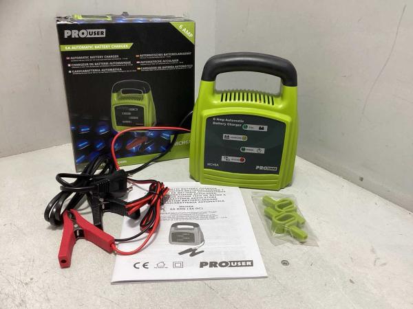 2x PROUSER Acculader MCH6A