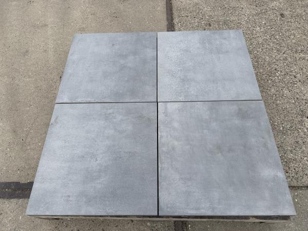 26,64 M2 Keramische Tegel Cementlook Grey 60x60x4 Cm