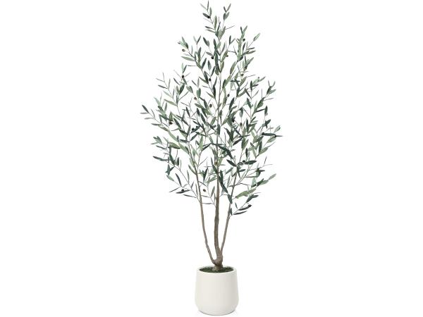 Wide artificial olive tree 180 cm