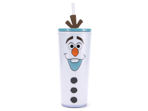 2x Straw cup Olaf
