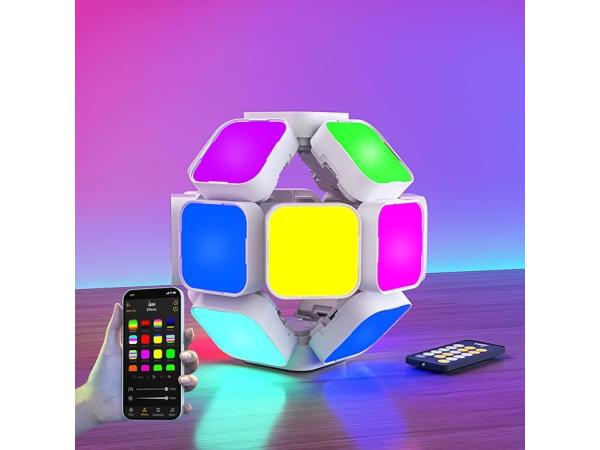 LinkedSparx 3D square light panels