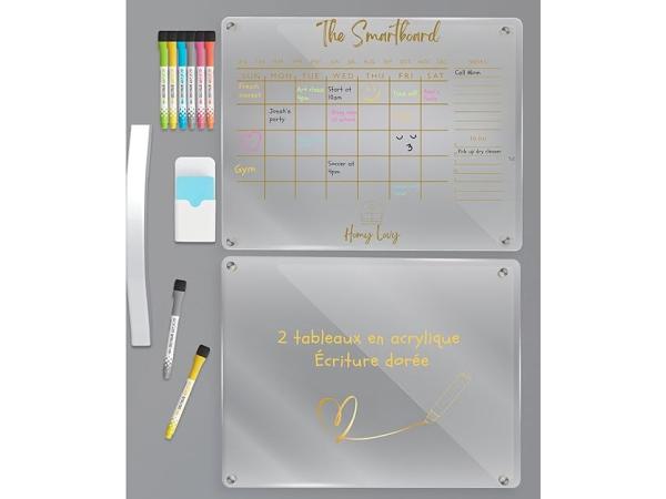 HOMY LOVY fridge boards (Set of 2)