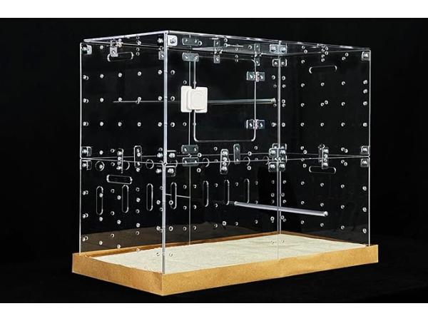 GuineaLoft™ Acrylic cage (model-E)
