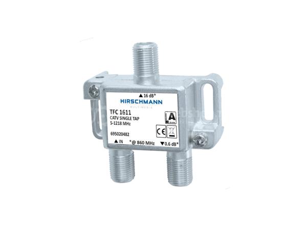 5x Hirschmann CATV aftakelelement