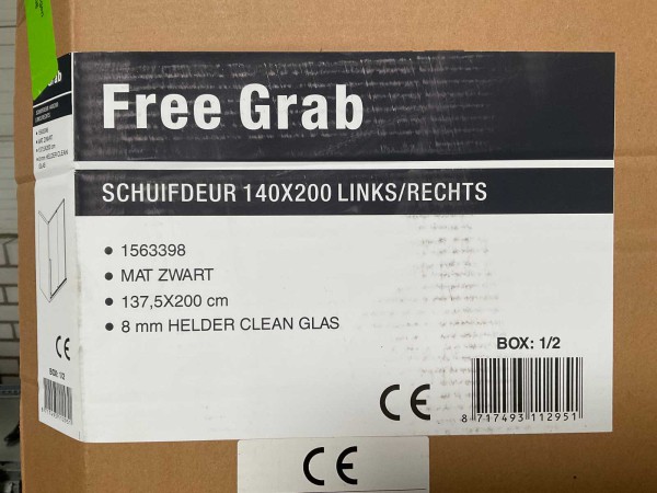beaux-douche-schuifdeur-200-x-140-cm-helder-glas