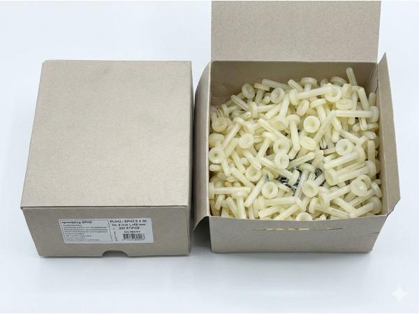 2X DON QUICHOTTE Collar Plug 8x50mm (200 pcs each)