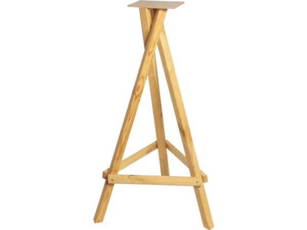 Dobar 33310FSC Birdhouse Stand – 90 cm – Wooden Tripod