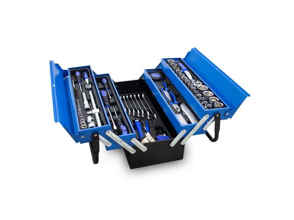 Foldable Tool Case - 85-Piece - Incl. Case