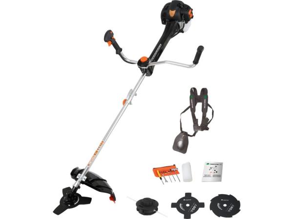 Brushcutter / Edge Trimmer / Grass Trimmer - 2-in-1 - 62cc
